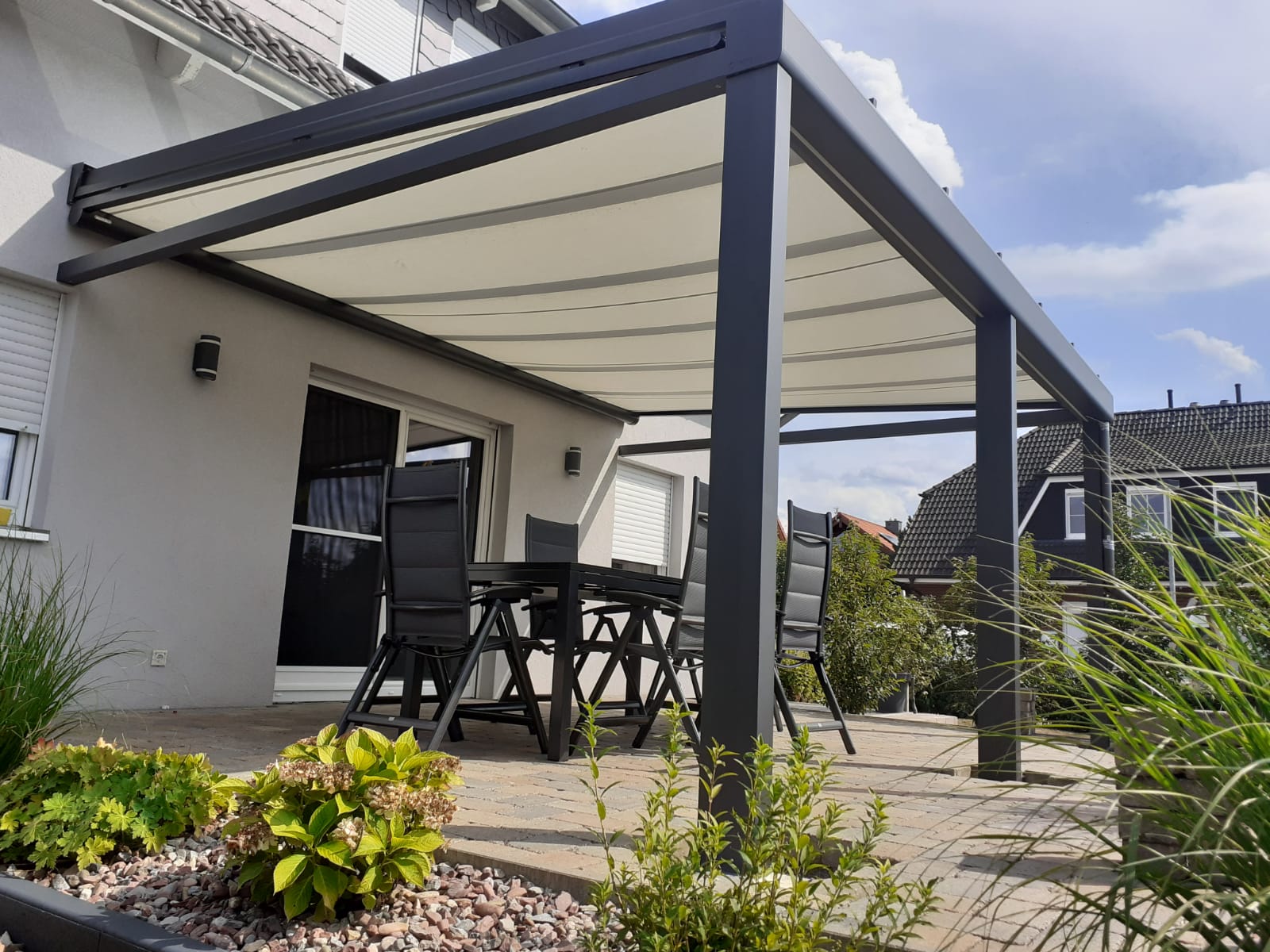 Terrassenüberdachung - Bauelemente Klein