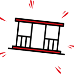 Lamellendach Icon